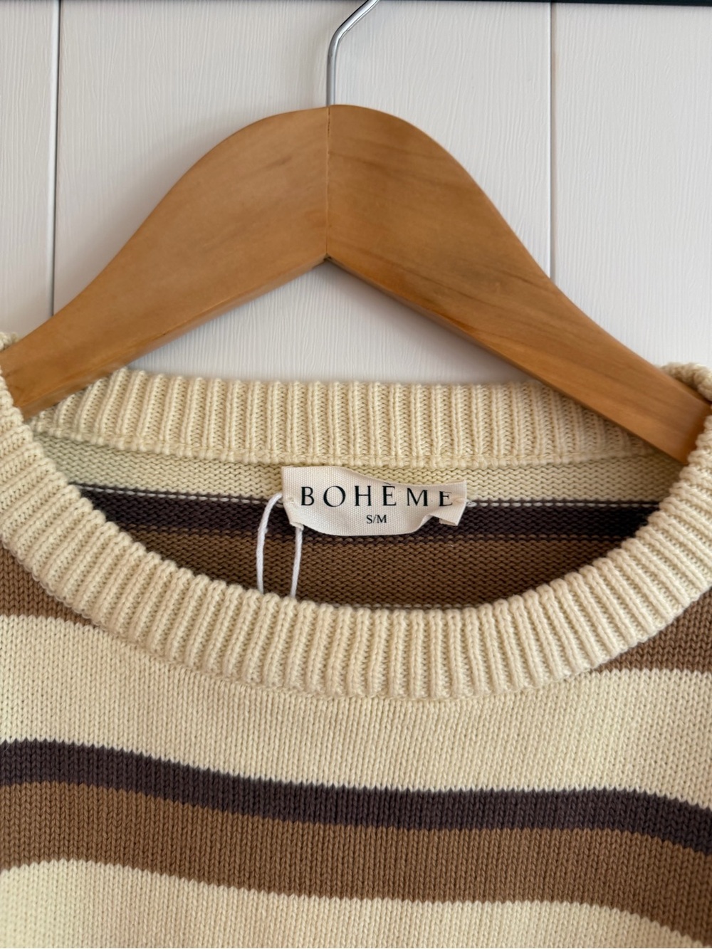 Boheme Striped Knit S/M - Picture 3 of 4